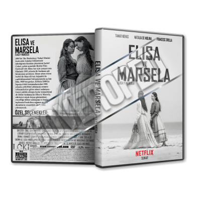 Elisa ve Marsela - Elica y Marcela - 2019 Türkçe Dvd cover Tasarımı